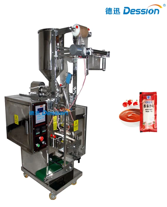 Automatique vertical 10 ml 15 ml huile sauce tomate lait sauce Chili  Mayonnaise liquide sachet en plastique machine à emballer - Chine Machine  d'emballage, machine d'emballage