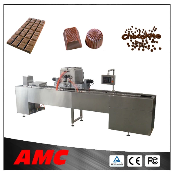 Cheap stainless steel customized high capacity moulding chocolate machine with mesh cooling tunnel china supplier