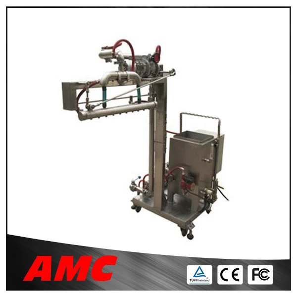 Chocolate decorator machine for making single-loop pattern on surfaces of biscuit and chocolate