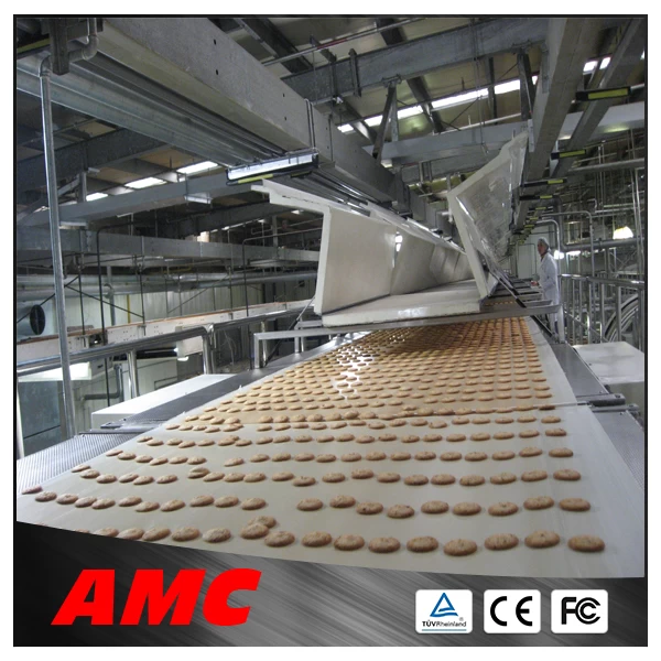 AMC饼干冷却隧道的生产线