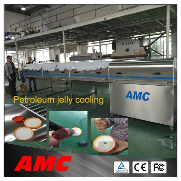 Supplier Stainless steel snack conveyor jelly cooling tunnel