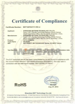 China ROHS CCTV CAMERA manufacturer