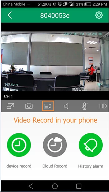 Three Different Recording Ways for Wifi IP Camera
