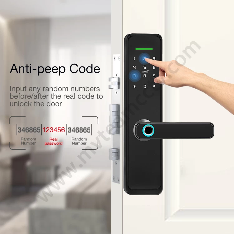 Tuya Graffiti Smart Lock Aplicación Bluetooth Cerradura de cajón Cerradura  de puerta Cerradura sin apertura Cerradura invisible Archivador Cerradura  de armario