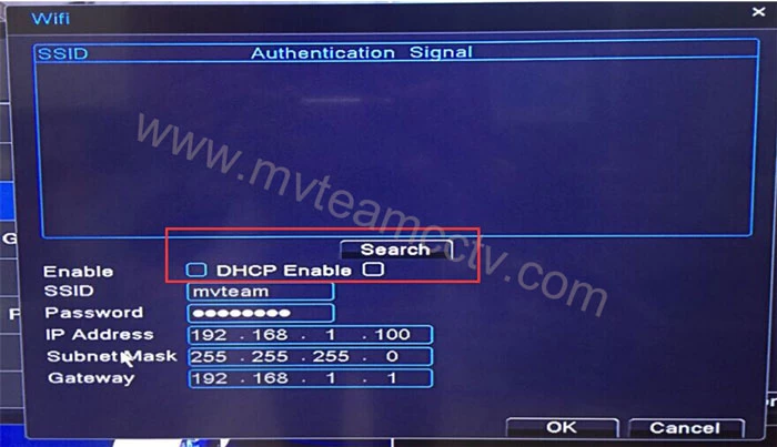 How to set the WiFi Function for MVTEAM 5-in-1 Hybrid DVR?