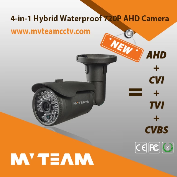 720P Outdoor Waterproof Hybrid AHD Camera with TVI CVI AHD CVBS MVT-TAH30