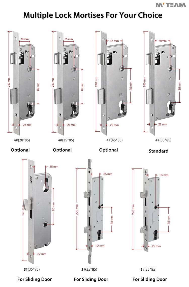Slim Smart Lock For Aluminum Glass Door TTLock APP Smartphone Control WiFi Wireless Remote Fingerprint Door Lock 