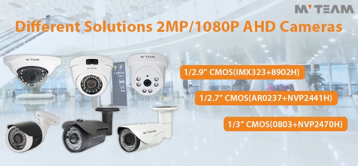 Image Quality Compare for 3 different solutions 1080P AHD Cameras(with video records)