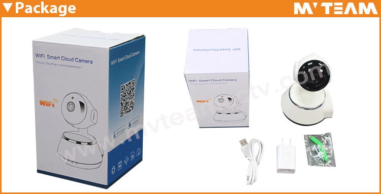Plug and Play Two-way intercom P/T 720P Wifi Smart Cloud IP Camera(H100-Q6)