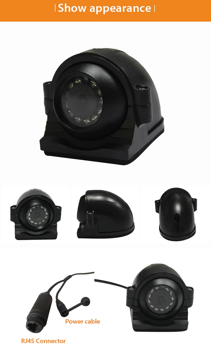 Vandal-proof Car Safety Monitoring AHD CCTV Camera 1080P HD Indoor Vehicle Security Camera