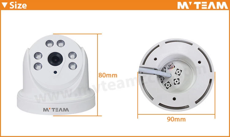 China CCTV Security Camera Vendors New Design SMD IR Leds AHD Dome Camera(MVT-AH43)