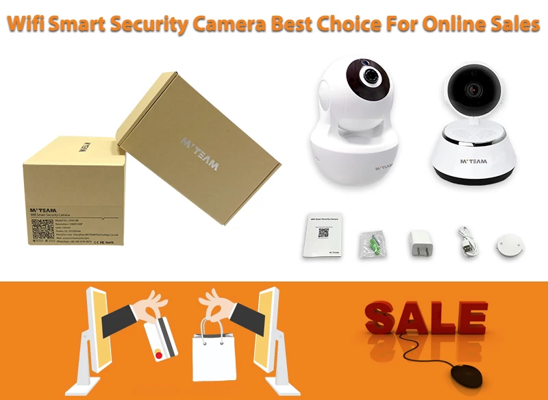 Why MVTEAM Wifi Smart Cameras are Suitable For Online Sales?