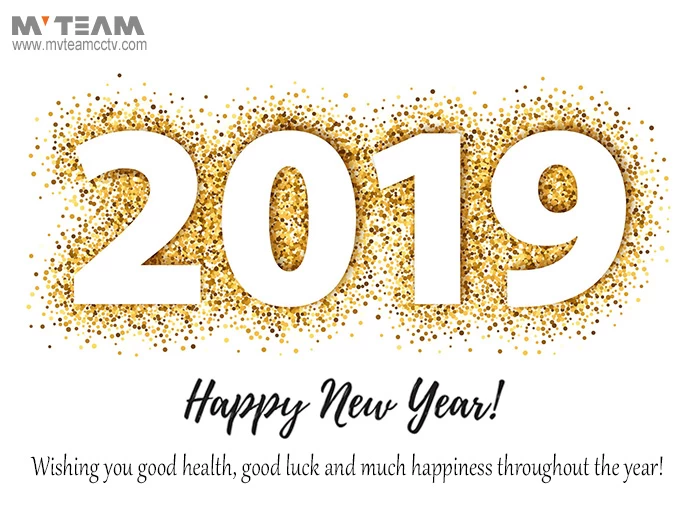 happy new year 2019 from MVTEAM
