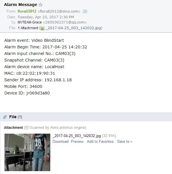 How to receive snapshots by email from MVTEAM 4MP 3MP DVR?