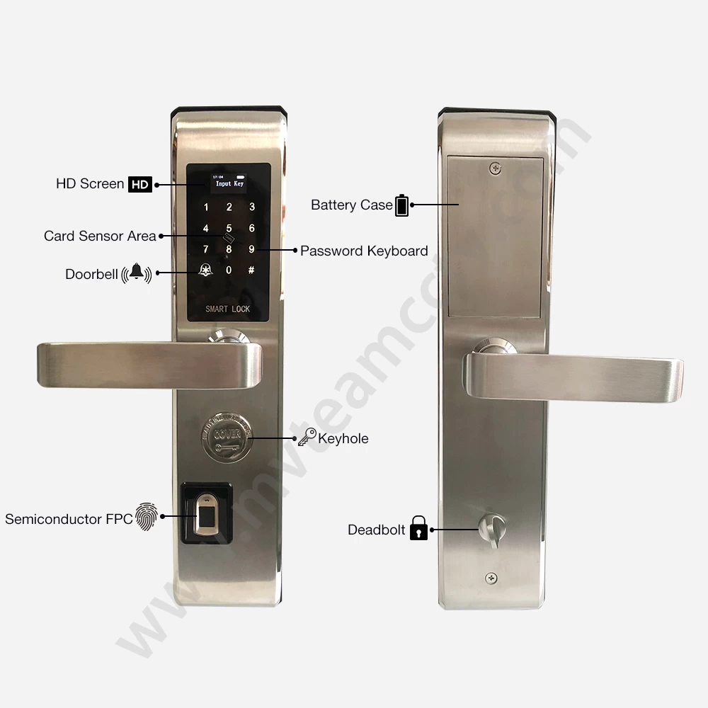 Fingerprint Access Control Door Lock MVTEAM