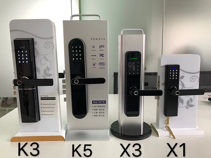 MVTEAM Hot Sale Smart Door Locks Appearance Compare