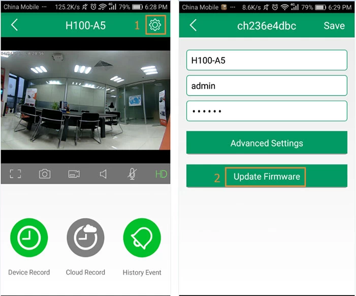 MVTEAM Wifi IP Cameras Support Firmware Update Via APP V12