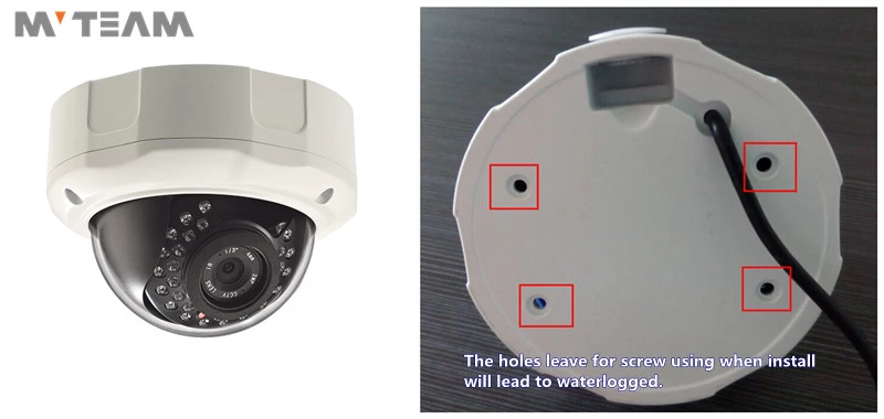 MVTEAM waterproof dome camera