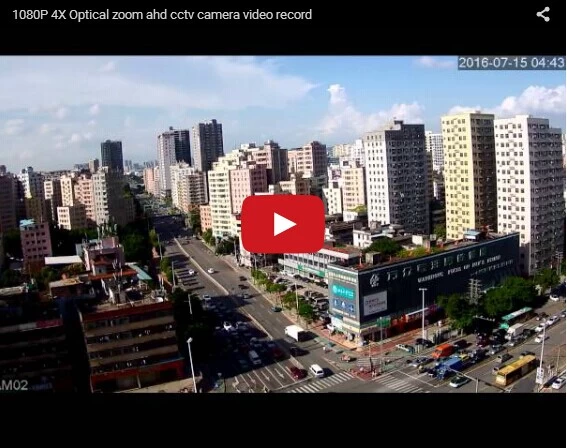 Video Demo for 1080P 4X Optical zoom ahd camera 