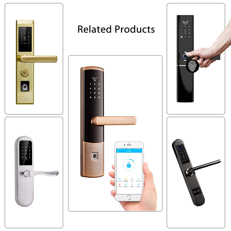 Home Door Lock Price Sensitive Fingerprint Biometric Door Locks for Business