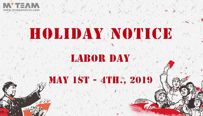 MVTEAM Holiday Notice For 2019 Labour day
