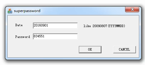 How to do when forget passpord for MVTEAM 5 in 1 hybrid DVR?