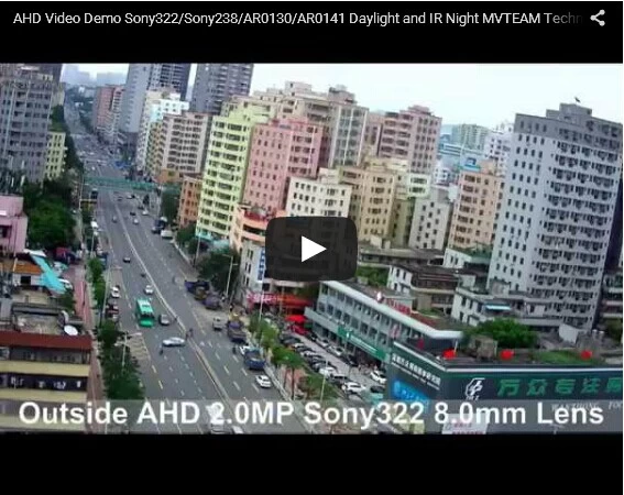 MVTEAM AHD CAMERA VIDEO DEMO