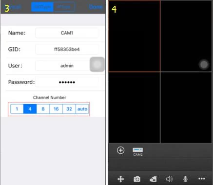 How to remote view DVR by APP N_EYE on Mobile Phone?