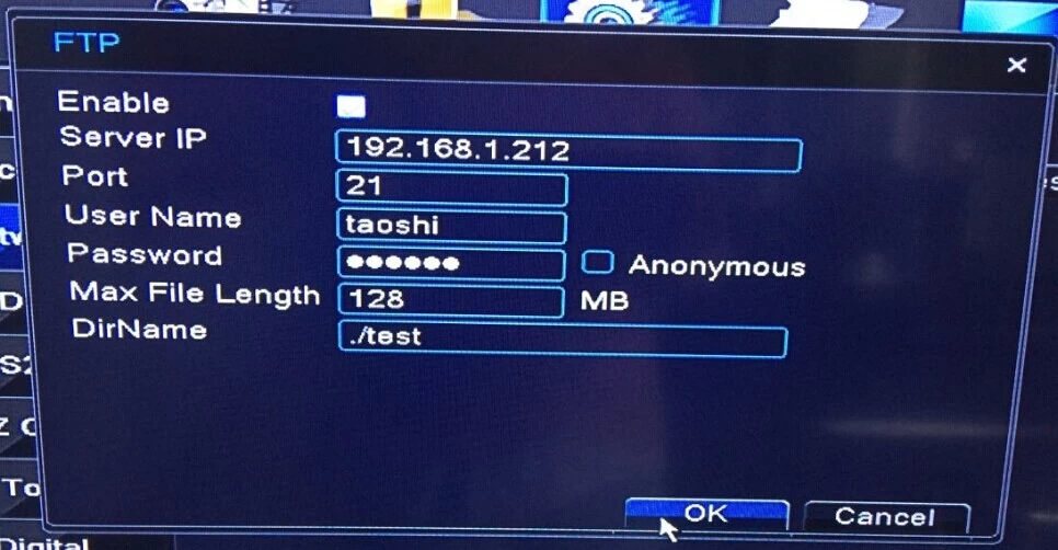 How to setup FTP for MVTEAM 5-in-1 DVR?