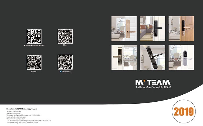 MVTEAM Smart Door Lock catalog cover