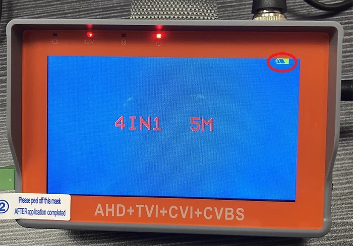 How Does The 4 in 1 AHD TVI CVI CVBS Camera Tester work?