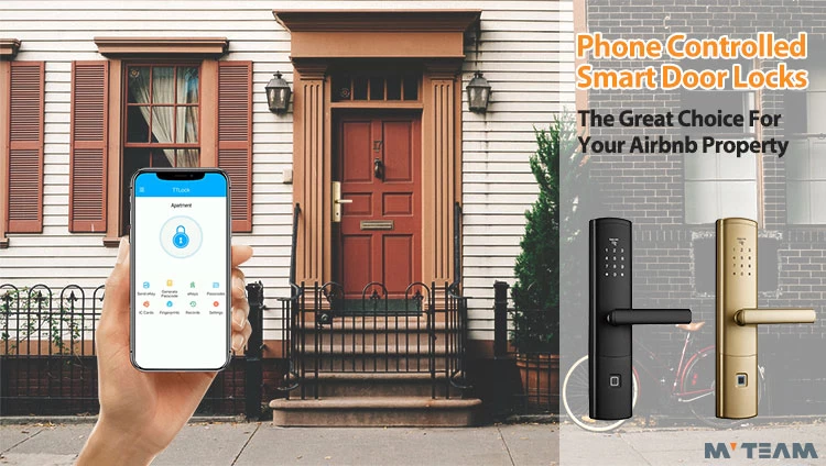 Smart Door Locks Phone Controlled La grande scelta per la tua proprietà Airbnb