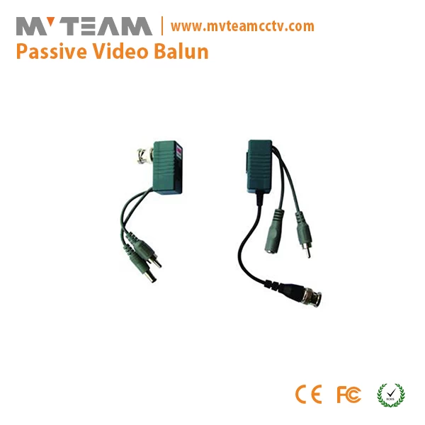 1 Channel UTP Video Balun With audio 12V DC transmission(MVT-213CT&DR)