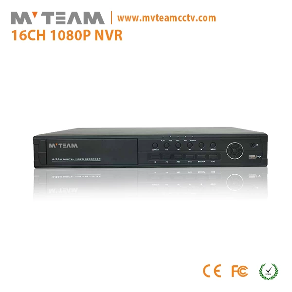 16CH HDMI NVR دعم التكبير الرقمي MVT N6416