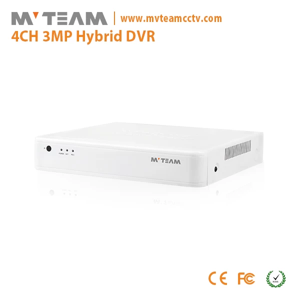 3MP AHD TVI IP Hybrid 4 Channel H.264 Digital Video Recorder(6704H300)