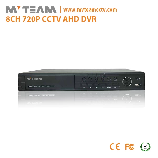 7MVTEAM Top Sale HD Hybrid AHD DVR 8 Channel AH6408H