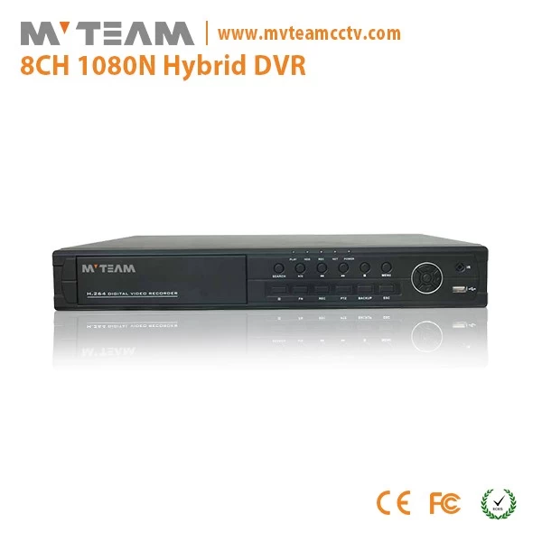 8CH 1080N 5 In 1 Hybrid DVR Free Client Software H.264 Dvr(6408H80H)