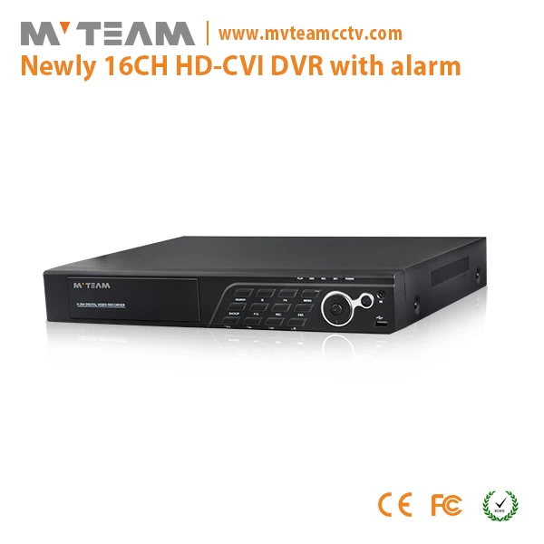 8ch 720P Alarm CVI DVR With 2pcs HDD MVT CV6508