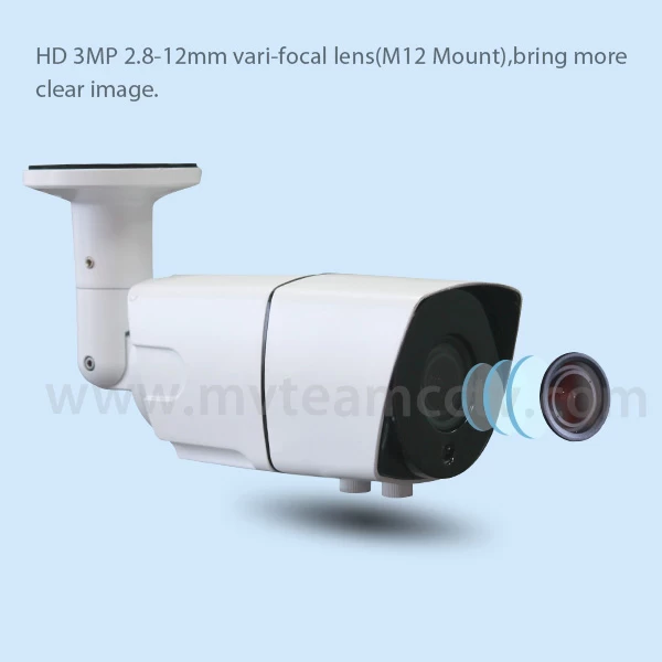 中国防水等级 IP66 变焦镜头 AR(antireflection) 面板红外 AHD camera(MVT-AH18)