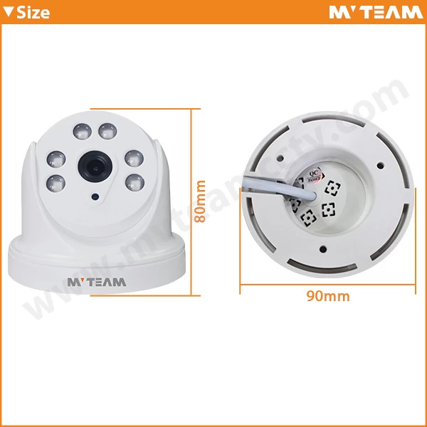 家庭办公室商店学校安全摄像机系统5MP半球摄像机MVT-AH43S