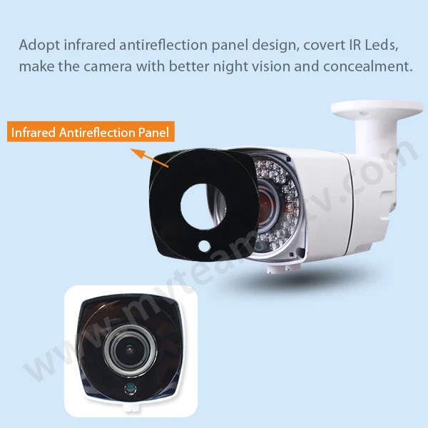 Low illumination 1080P 2MP POE Outdoor Starlight IP Camera MVT-M1880S