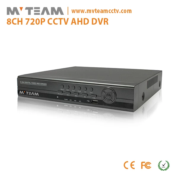 MVTEAM Hybrid DVR 8 Channel 720P AH6208H
