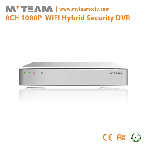 MVTEAM混合高清1080H 8通道CCTV DVR混合AH6708H80H