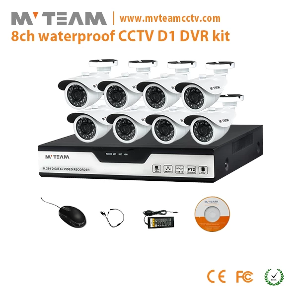 Shenzhen 8ch CCTV DVR Kit MVT K08E