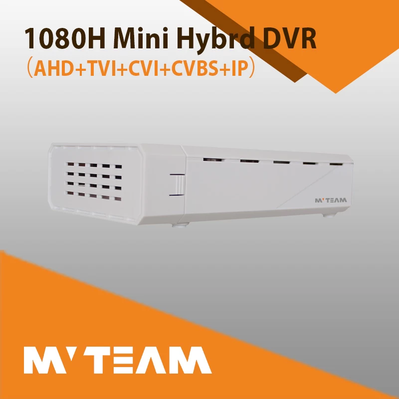 批发1080H AHD TVI CVI CVBS IP混合动力4CH迷你DVR（5704H80H）