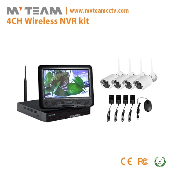 批发无线基于IP的户外家庭录像DVR安全摄像系统（MVT-K04T）