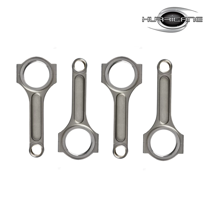 4340 I-Beam Connecting Rods for Nissan CA18DET, set of 4