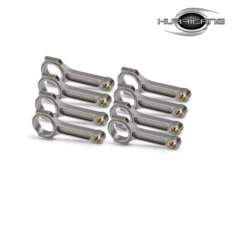 4340 forged steel I-beam connecting rod set for Chevrolet small block ...