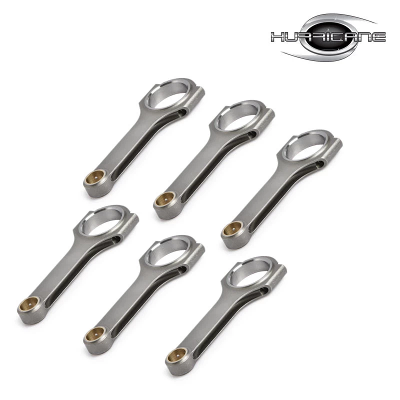 H-Beam Connecting Rods For BMW M20 130mm Rod C/C Length, set of 6 pcs