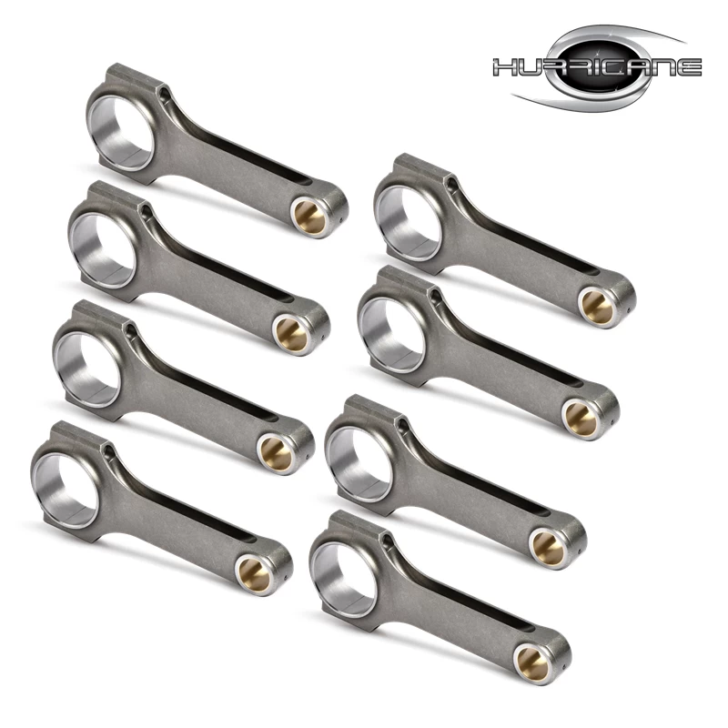 Set of 8,Forged Steel H-beam connecting rods for Toyota LEXUS 1/2/3UZFE